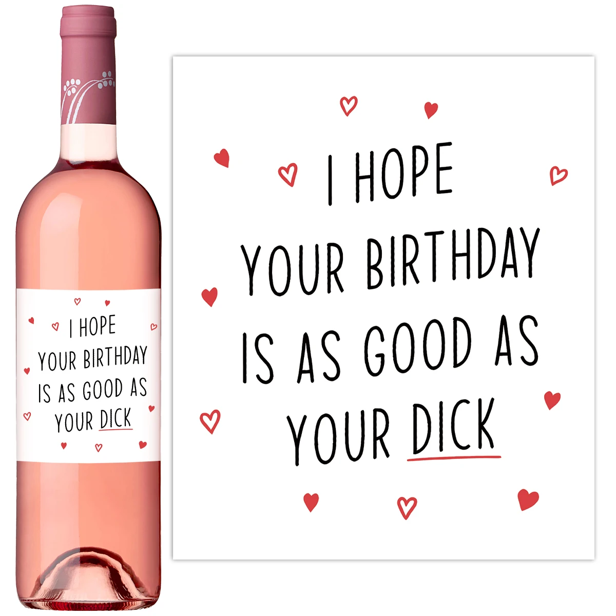 4PCS Funny Birthday Wine Bottle Label For Boyfriend,Hilarious Gift For Husband,Naughty Birthday Sticker For Men,Wine Sticker