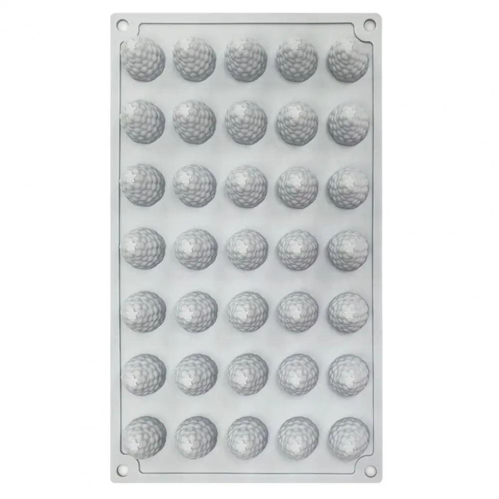 

Dishwasher Safe Silicone Mold Food Grade Silicone Mold 35-cavity Raspberry Silicone Mold for Diy Cake Decorating Baking