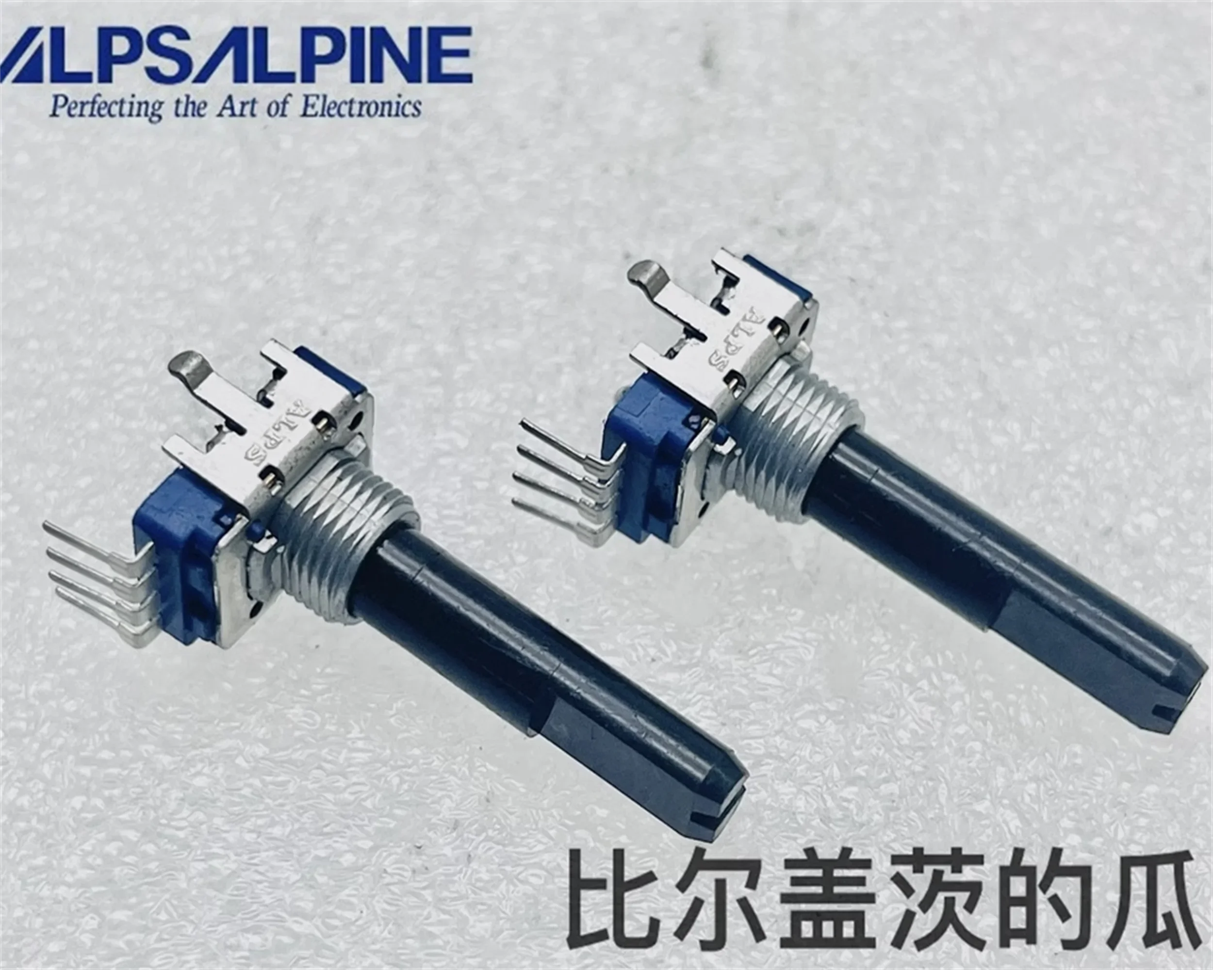 2 PCS ALPS RK11 W10K innovative audio wire controlled volume potentiometer with a shaft length of 31mm and center positioning