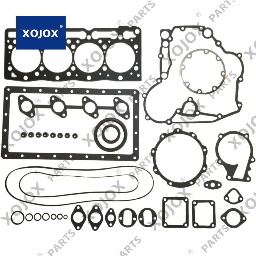 

XOJOX V1505 Engine Full Gasket Set For Kubota Excavator KX71H KX91-2 KX71-3 KX91-2S