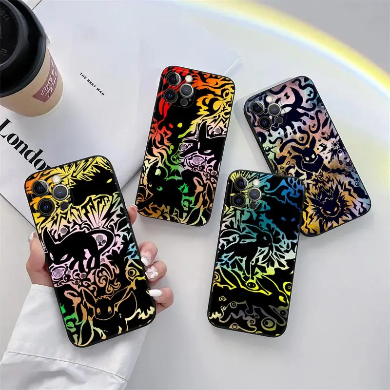 Coque Eevees Evolutions P-Pokemons pour Honor 600 Lite 400 Pro X9D X8D X7D X6D X9B X8B X7B X9C X9A X5C Y7 Y9 Magic 6 7 Lite