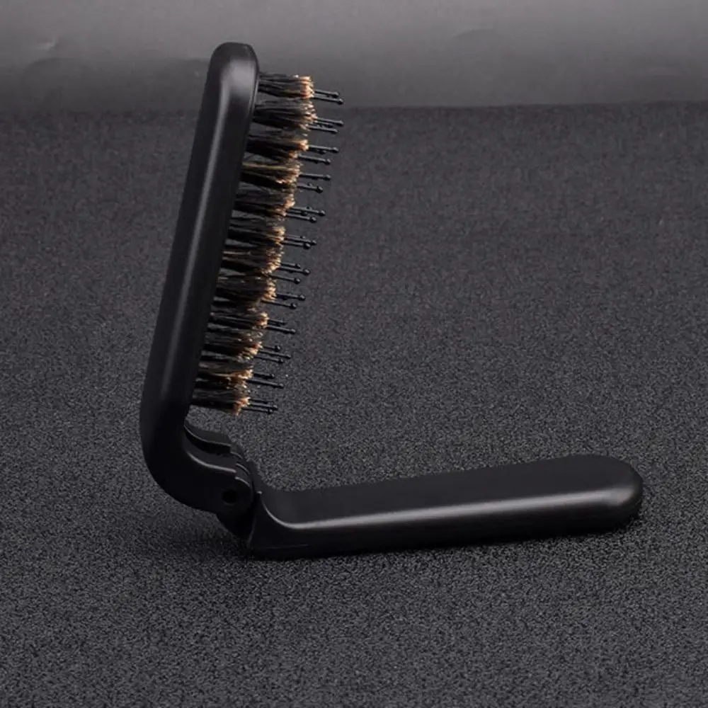 Comb Portable StraightCurly Hair Dual Use Plastic Eyebrow Hair Brush PigMane Beard Brush Anti-Static Hair Combs Hair Accessories