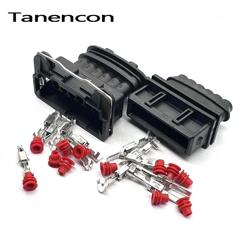 6 Pin Auto waterproof connector Accelerator pedal position sensor Wire harness Plug 282236-2 282767-2 1928402603