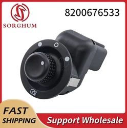 Sorghum 8200676533 Car Rearview Mirror Control Switch Button For Renault Laguna Megane 2 Kangoo Grand Scenic Clio III 8200109014