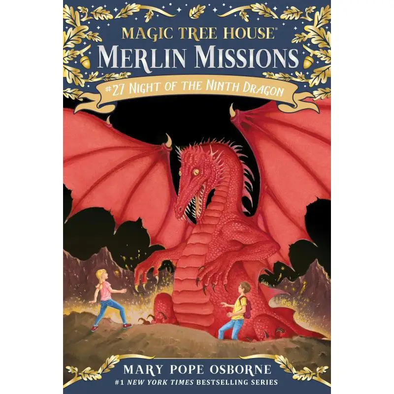 Magic Tree House Merlin Missions 27 Night Of The Ninth Dragon Mary Pope Osborne Random House US 9780553510928 Book