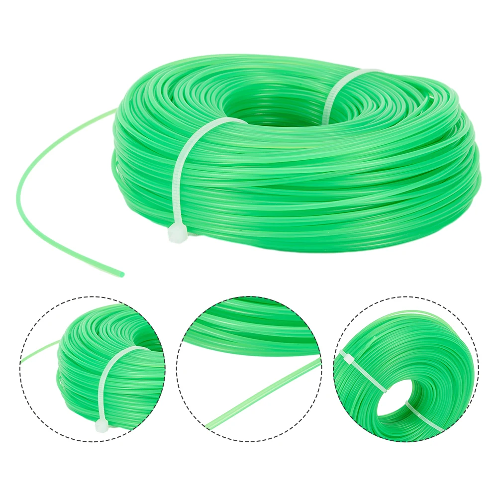 

New Replacement Grass Trimmer Line 1.6mm X 100m Strimmer Line For Garden Strimmers Electric Brushcutter Nylon Cord Round Rope