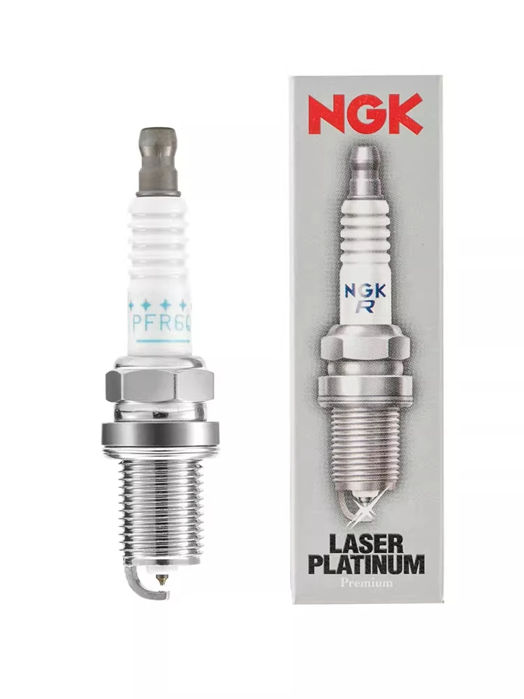 1PCS NGK PFR6Q 6458 Dual Platinum Spark Plug For Audi A4 A6 TT Beetle Passat Bora Touran Geely-GC9 1.8T Haval Jolion H6 1.5T