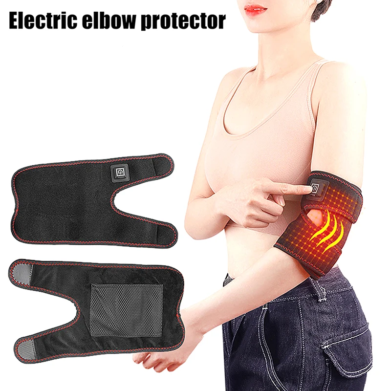 Electrically Heated Wrist Support Sleeve Elbow Ankle Protection Adjustable Wrist Guard Breathable Hand Joint Protection Tool