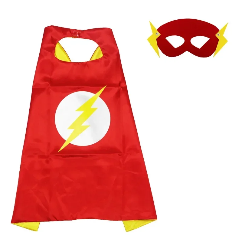 Super Hero Maskerade Masker Cape Mantel Anime Spider Man Batman Mantel Actie Captain America Figuur Speelgoed Cosplay Kind Feestcadeaus