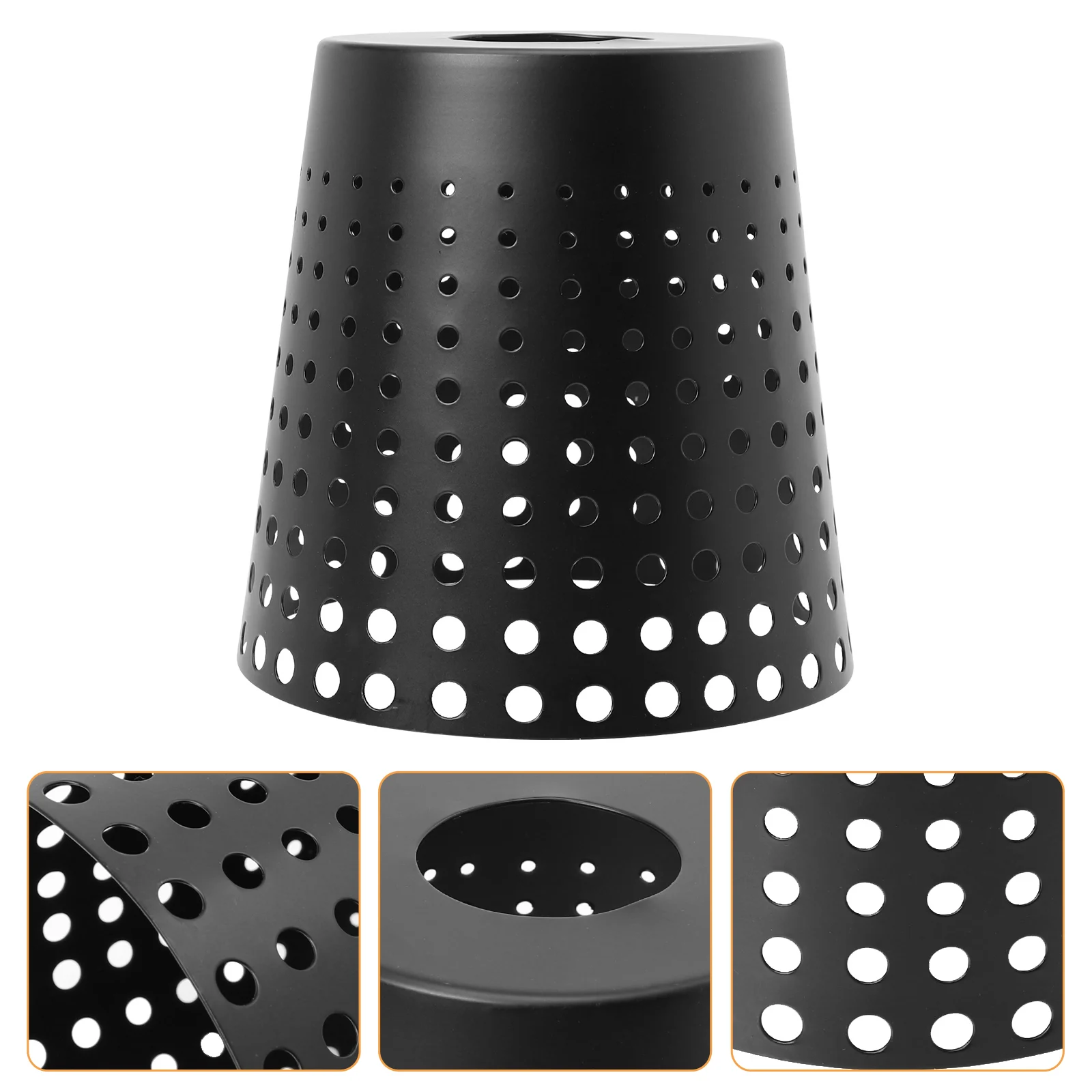 

Chic Ironwork Lampshade Durable Wrought Cover Multi-Hole Design Ceiling Lamp Accessory Home Hotel Dorm Decor Lighting