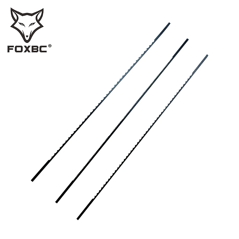 FOXBC 36 Buah 5 "Pisau Gergaji Gulir Ujung Polos 28 TPI 130Mm untuk Pertukangan