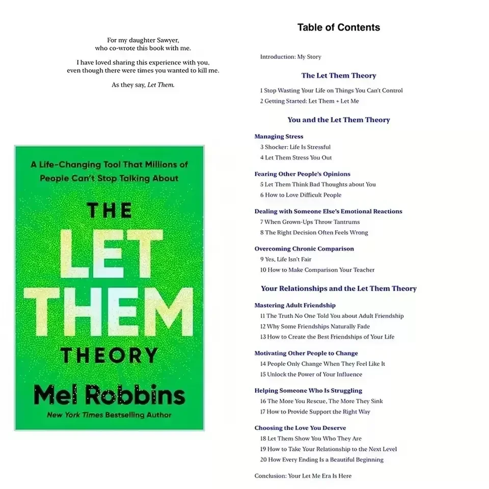 من ميل روبنز، الملايين تعزيز علم النفس، صنع الكتب النظرية للأشخاص مناقشة كتب أداة تغيير الحياة