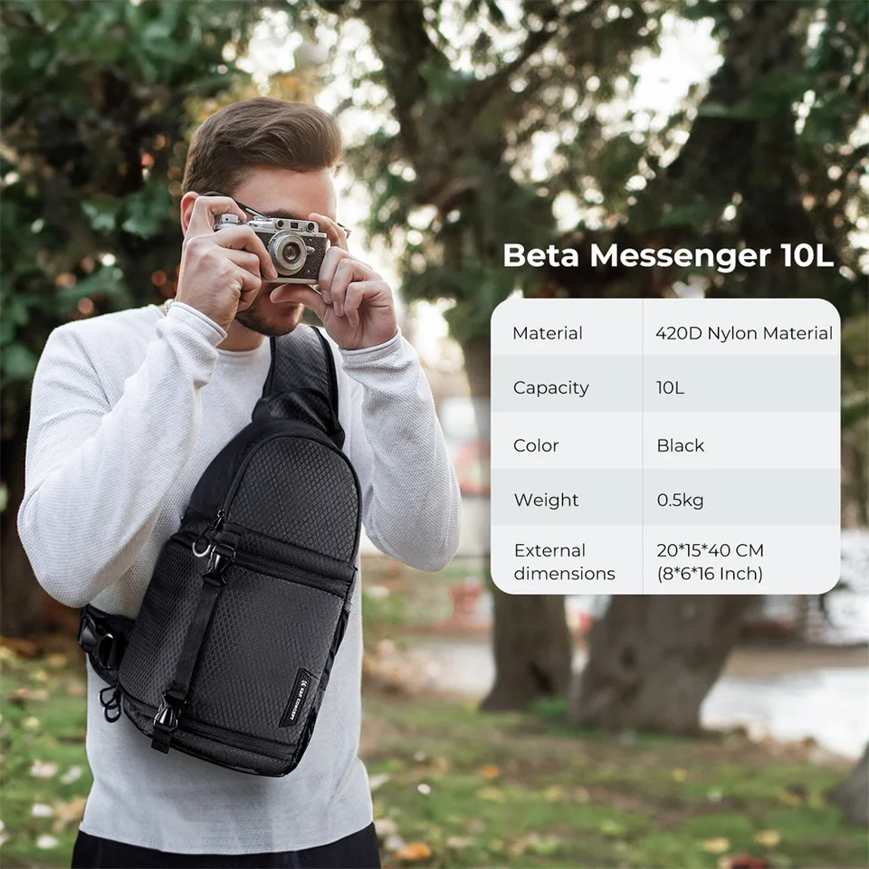 K&F CONCEPT Bolsa Camara Fotografica, Bolsa para Cámara DSLR/Digital SLR, Bolsa Funda Cámara Réflex Vintage para Accesorios de Objetivo y Trípodes para Nikon/Canon/Sony/FujiFilm K&F CONCEPT Bolsa Camara Fotografica, Bolsa para Cámara DSLR/Digital SLR, Bolsa Funda Cámara Réflex Vintage para Accesorios de Objetivo y Trípodes para Nikon/Canon/Sony/FujiFilm