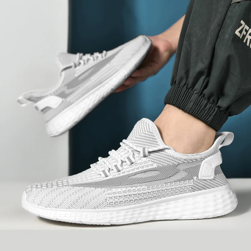 

Mesh Shoes for Men, Summer Breathable Men's Mesh Sports Shoes, Men's Large Size Shoes, 45 Summer Style, 46 Lightweight, 47 Shoes