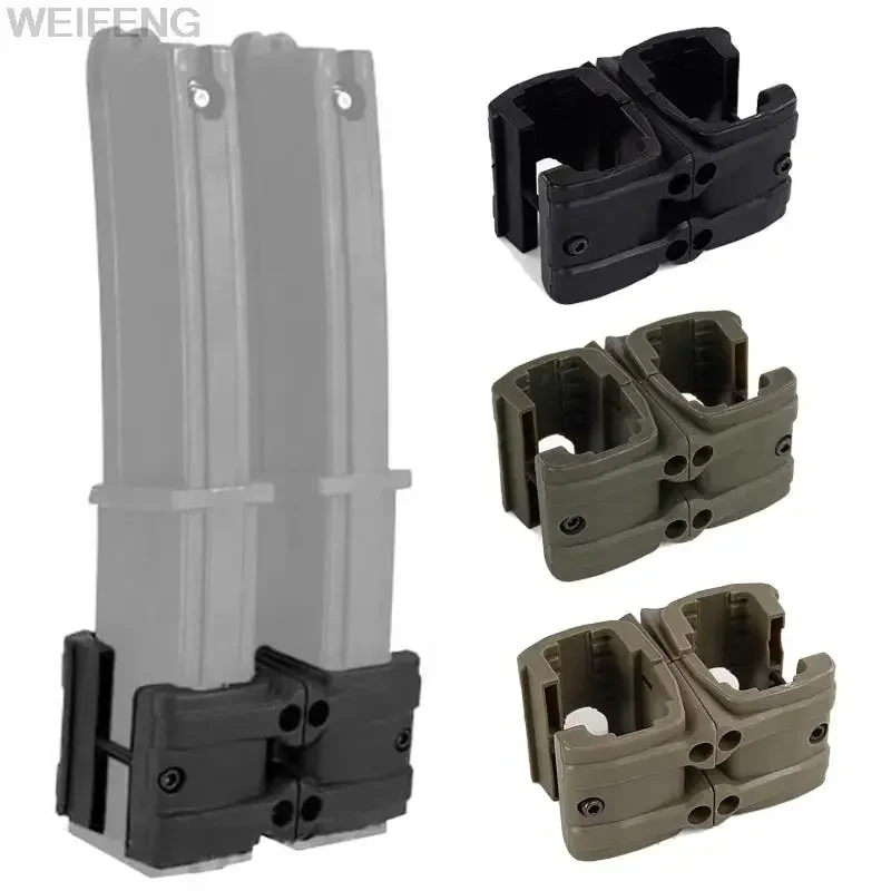 Tactical Dual MP7 Magazine Parallel Coupler Rifle MP7 Mag Connecter Clip Magazine Clamp Link Hunting Accessories