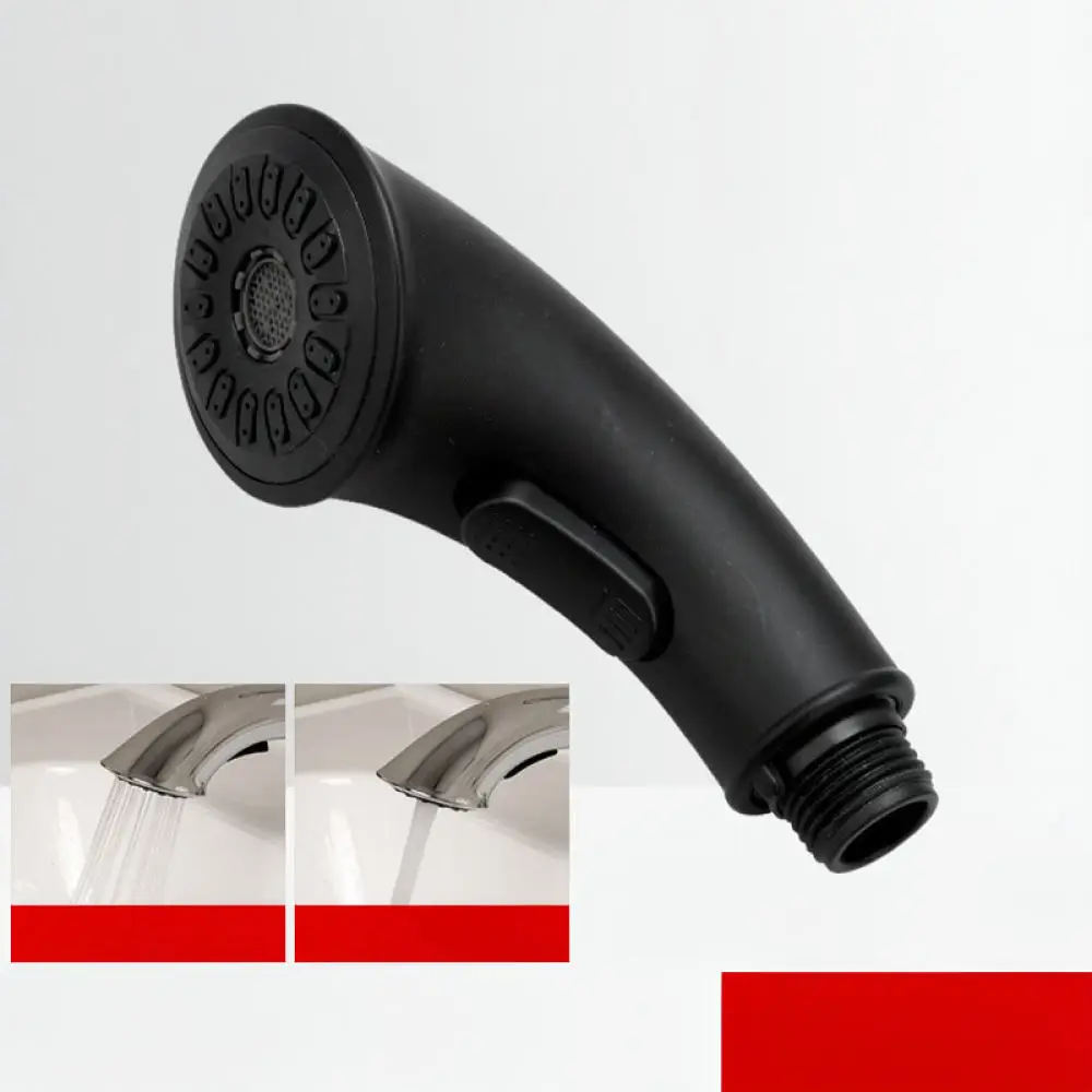 High Quality Pull Out Sink Faucet Sprayer Head Bathroom Basin Tap Replacement Swivel Nozzle Anti Splash Device