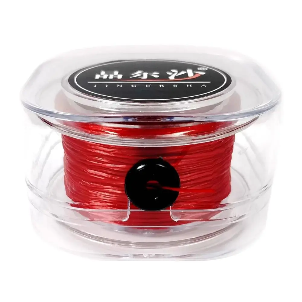 60M Length Beading Cord Wear-resistant 0.8mm Elastic Thread DIY Accessories Red White Black Stretchy Cord DIY Neckalce Bracelet