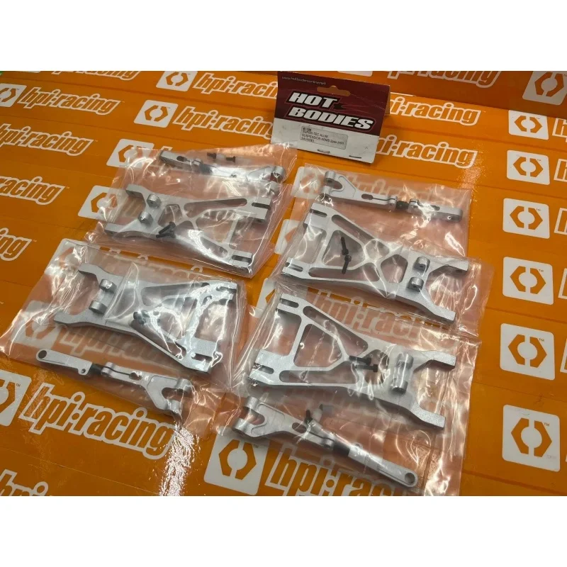 HPI SAVAGE 2.1/3.5/4.6/5.9 Large F-Metal A-Arm Aluminum Alloy Metal Swing Arm Suspension Bigfoot Truck HB/HOT BODIES Original Pa