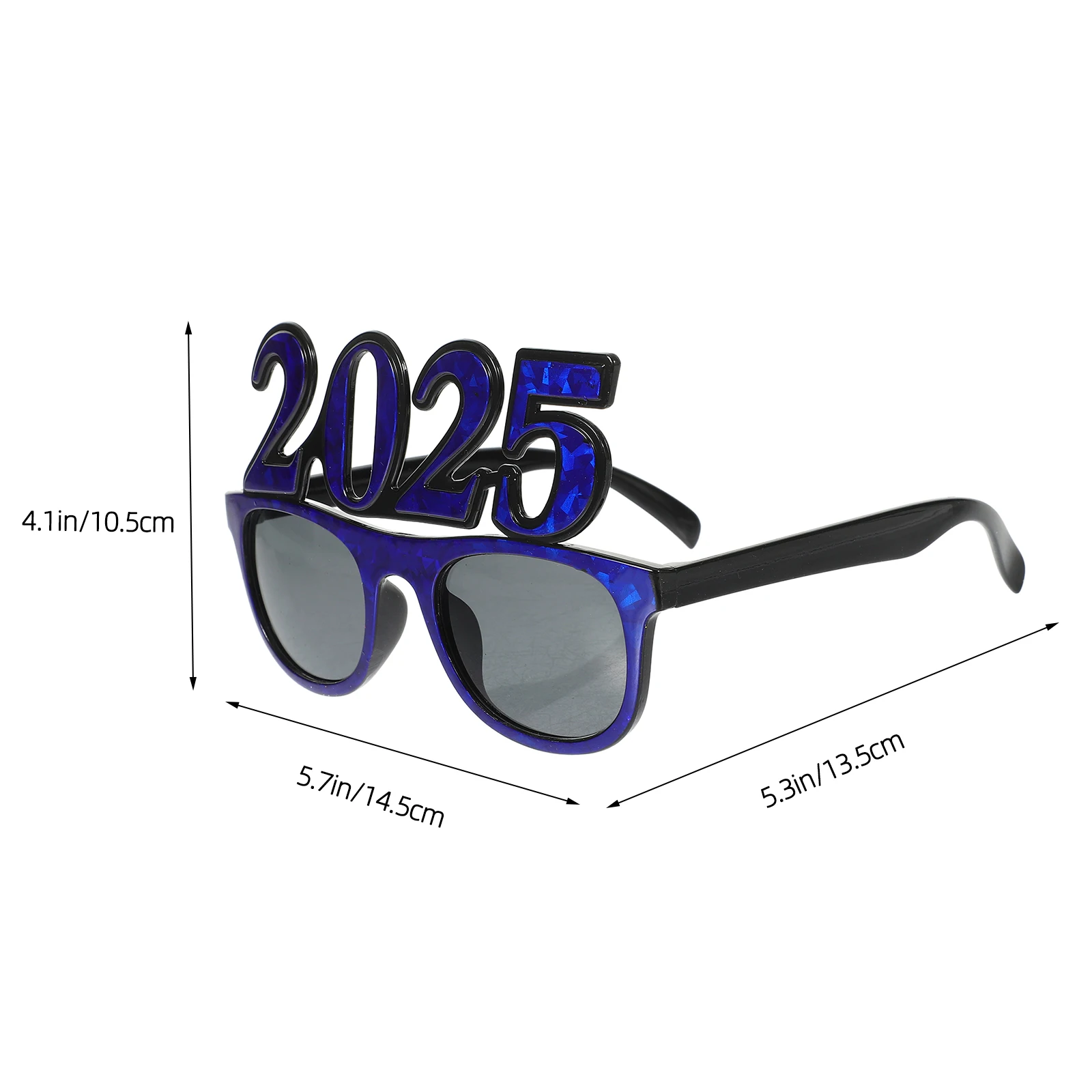 السنة الجديدة متعة عدد 2025 نظارات نظارات الحفلات صور الدعائم لوازم الحفلات الديكور الأنيق 2025 النظارات