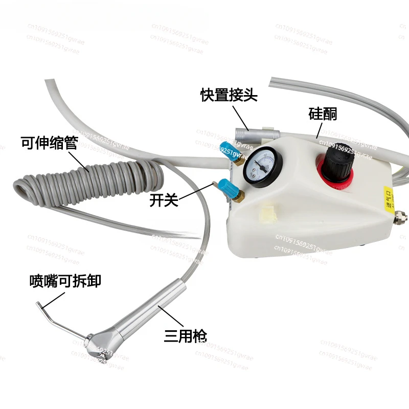 Small Turbine Portable Stainless Steel Integrated Turbine 2 Hole 4 Hole Simple Table Turbine Workbench