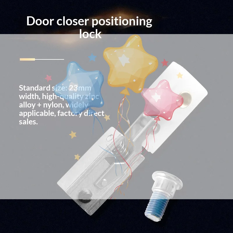 Nylon Hook Concealed Door Closer For Residential And Commercial Use Hidden Door Closer Components