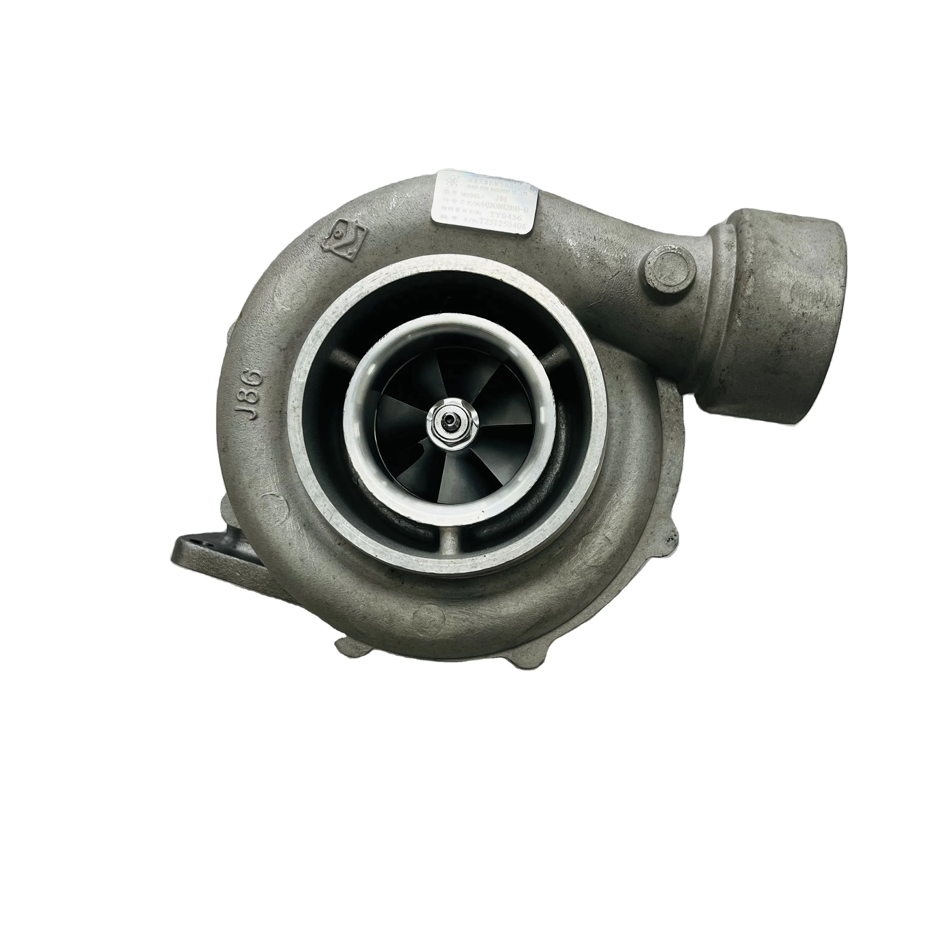 

J86 Model 8-Cylinder Twin-turbine Engine Part Supercharger Model For K0361828 K0361827 04226500KZ 04226500KZ Turbocharger6