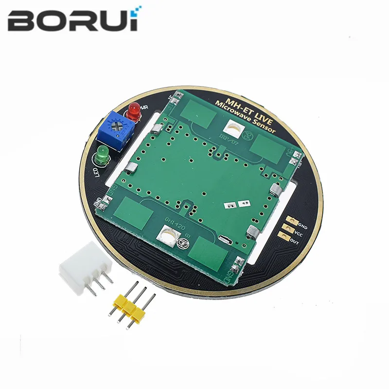 HB100 X 10.525GHz Microwave Sensor 2-16M Doppler Radar Human Body Induction Switch Module For Ardunio HB100X