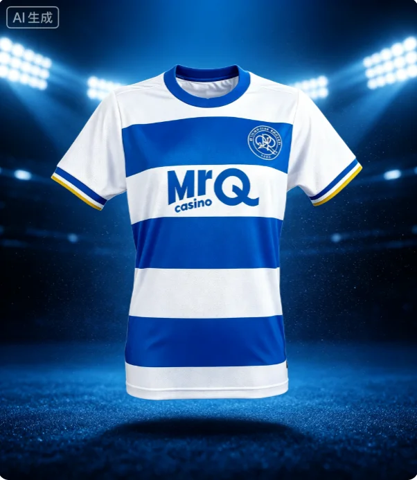 2026 Queens Park Rangers 3D Printed Football Jersey Men's Summer Quick Drying Short Sleeved T-shirt Family Matching Clothing