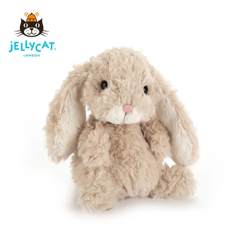 

UK Jellycat beige sweet bunny plush toy cuddly stuffed animal doll kids plushie birthday gift