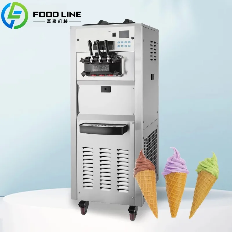 معدات الخدمة الناعمة التجارية صانع الحلوى المجمدة الاحترافي مع عملية سهلة الاستخدام #1
