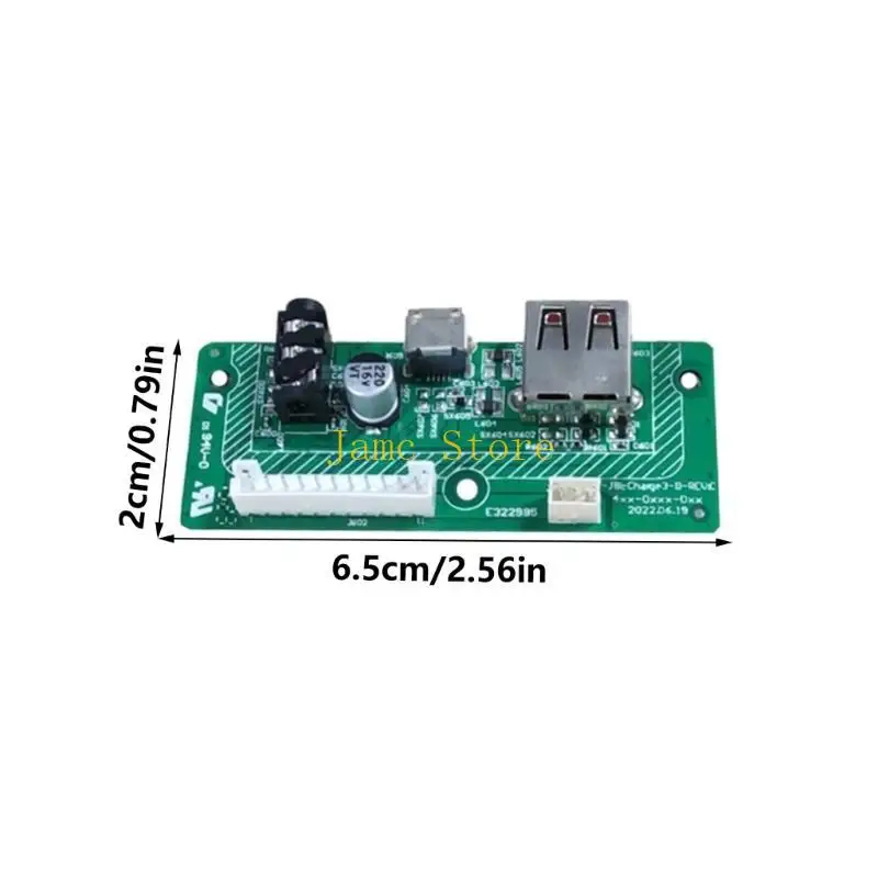 LX0B USB 2.0 لوحة إمدادات الطاقة السمعية الرئيسية على وجه التحديد مقابل الشحن 3