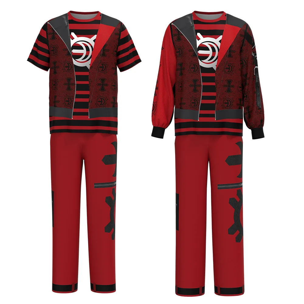 

Costume for Victor Nova Addison 3D Print Polyester Role Play Clothing for Kids Teens Halloween Performance Suit