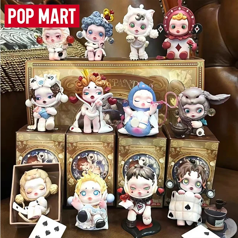 

POP MART LABUBU Weekday Wonderland, милый и очаровательный, классический и высококачественный товар, идеально подходит для праздничных подарков, таинственная коробка.