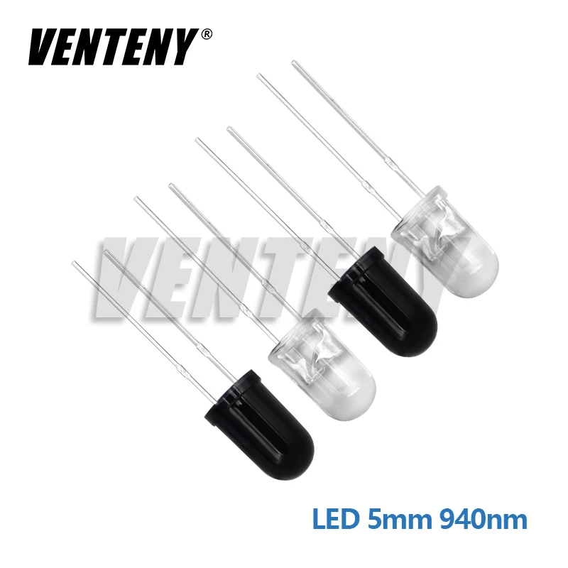 10pairs 3mm 5mm 940nm LED Infrared Emitter and IR Receiver Diode Diodes 301A for arduino