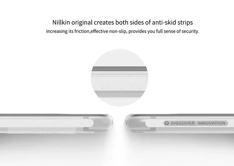 Nillkin for iPhone 12 11 Pro 7 8 Galaxy Note 10 Plus Note 20 Ultra S21 S9 Plus Galaxy  A7 J7 A3 2017 Clear Full Protection Cover