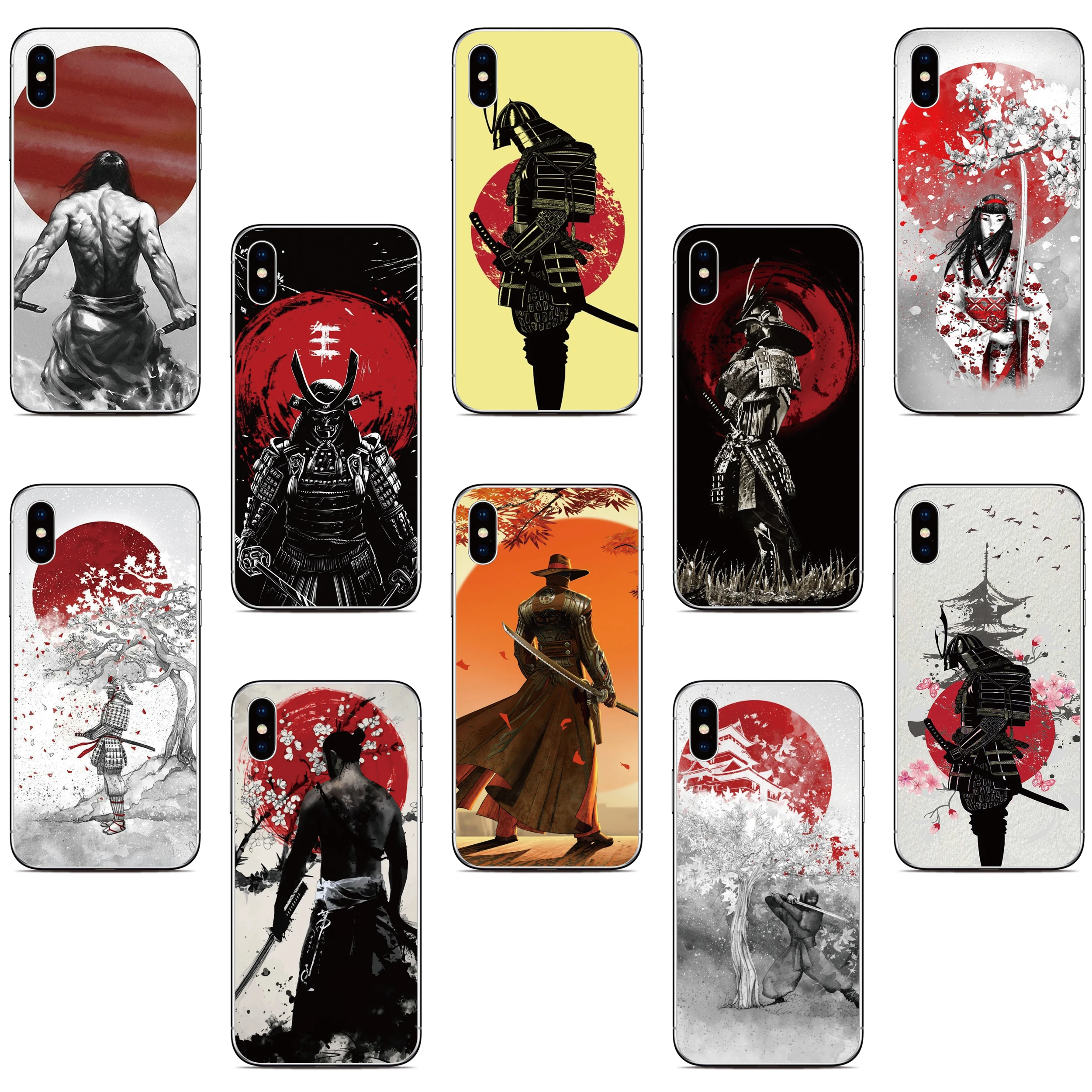 Samurai Ninja Phone Case For WIKO T20 T60 T50 T10 T3 View 4 5 Lite Y50 Y60 Y80 Y51 Y61 Y81 Y82 Y52 Y62 Power U30 U20 U10 Cover