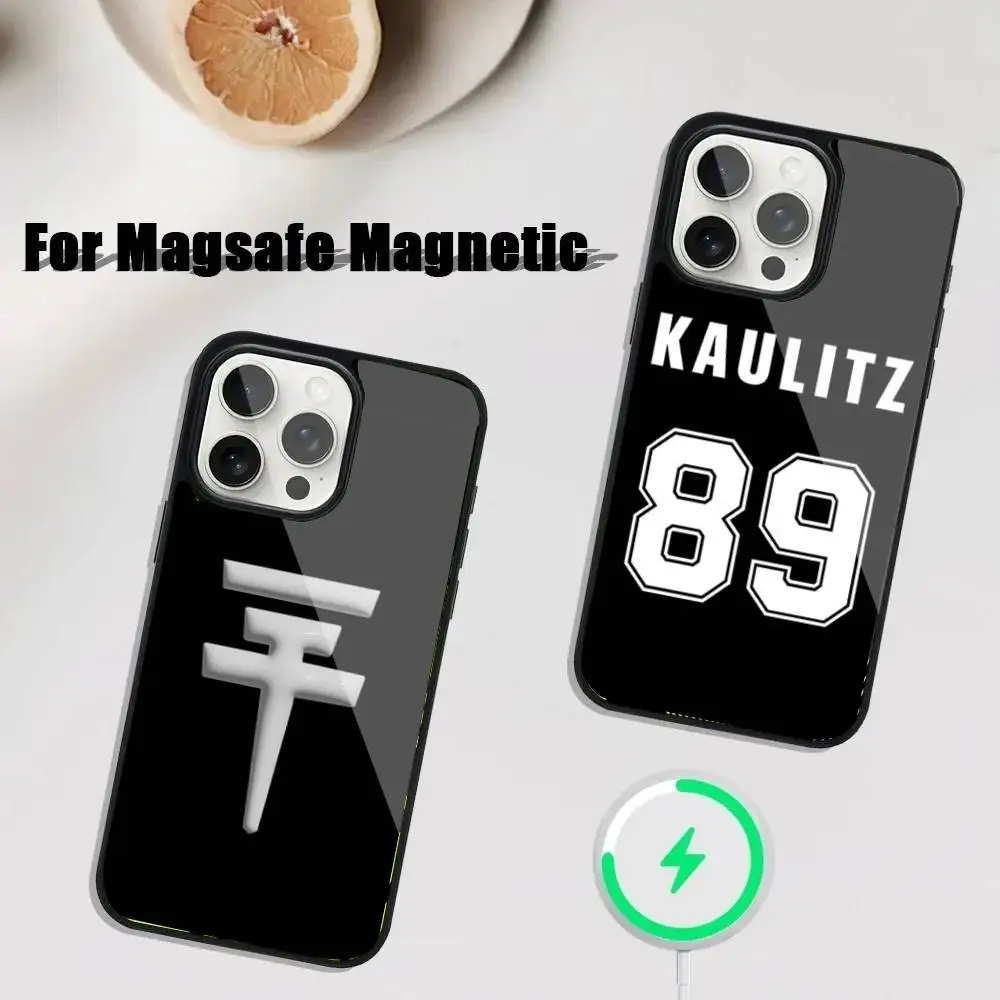 

T-Tokio Hotel German rock bands Phone Case For iPhone 16,15,14,13,12,11,Plus,Pro,Max Mini Magsafe Magnetic Wireless Charging