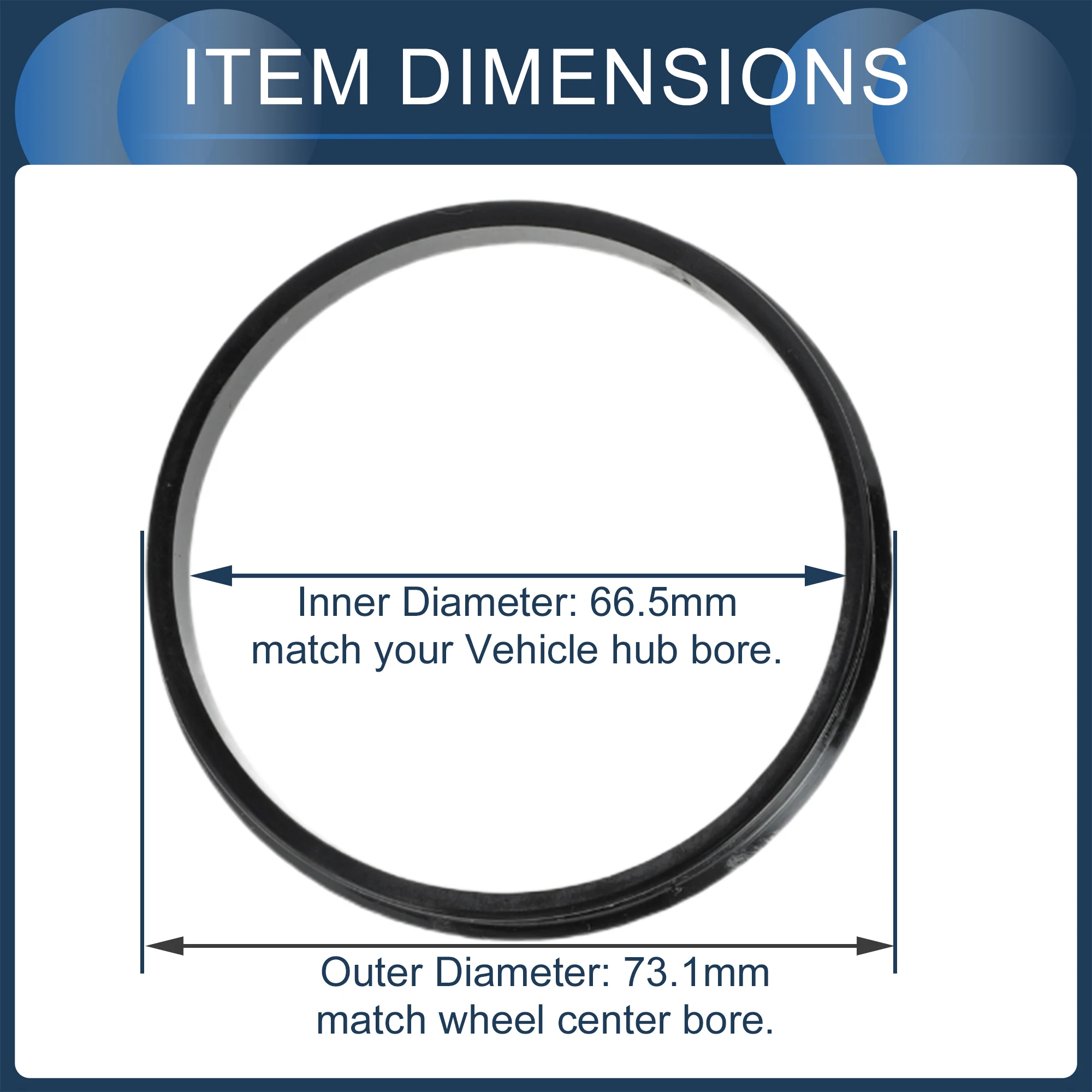 Variant: 66.5mm ID 73.1mm OD