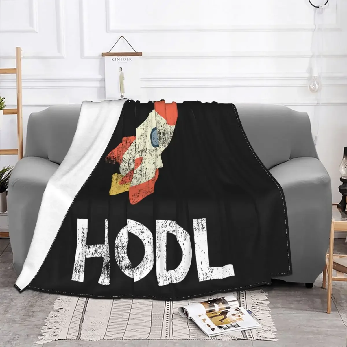 Funny Cryptocurrency Hodl Blankets Bitcoin Crypto Ethereum Dogecoin Btc Blockchain Flannel Novelty Soft Throw Blankets for Home