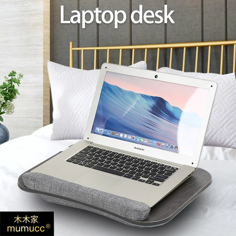 MUMUCC Laptop Desk Computer Notebook Desk Bed Knee Table Multifunctional Pillow Cushion Soft Ergonomic Stand Office Homework