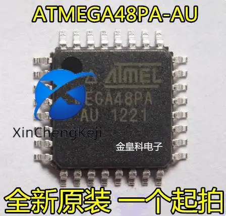 

10 шт. оригинальный новый микроконтроллер ATMEGA48PA-AU MEGA48PA-AU QFP32AVR