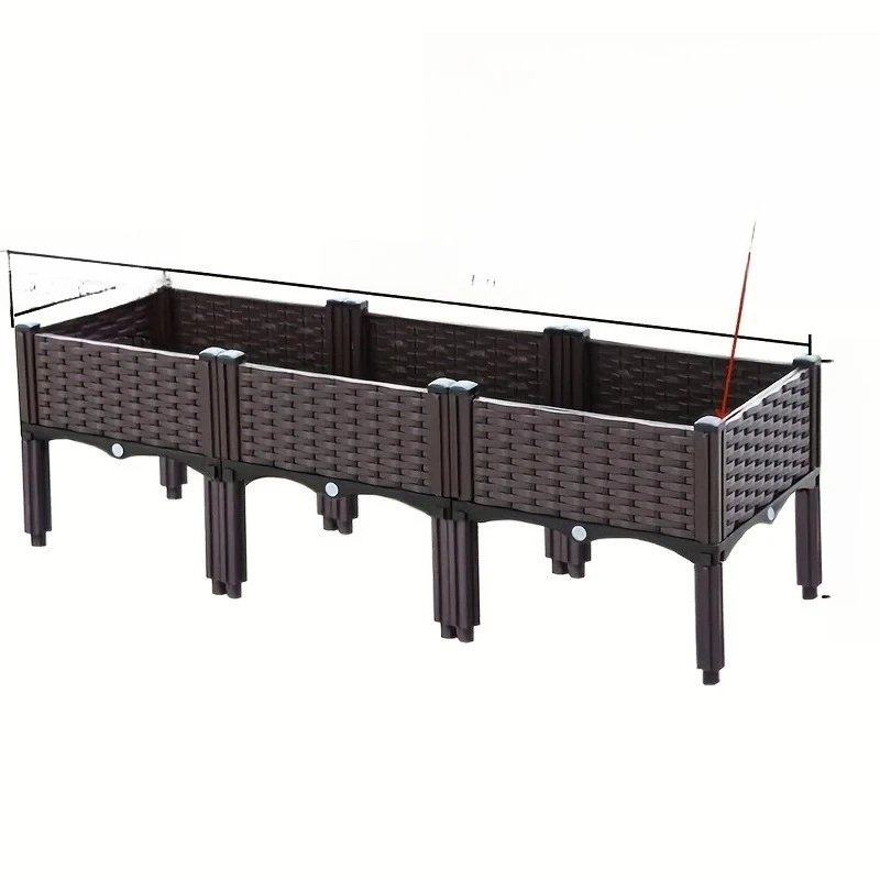 

Cross-border, with feet, plastic, elevated, garden, bed