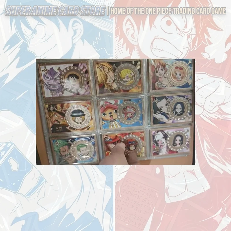 Anime ONE PIECE Metal Cards Perona Carrot Boa Hancock Nefertari D Vivi Yamato Shirahoshi Vinsmoke Reiju Collectible Cards