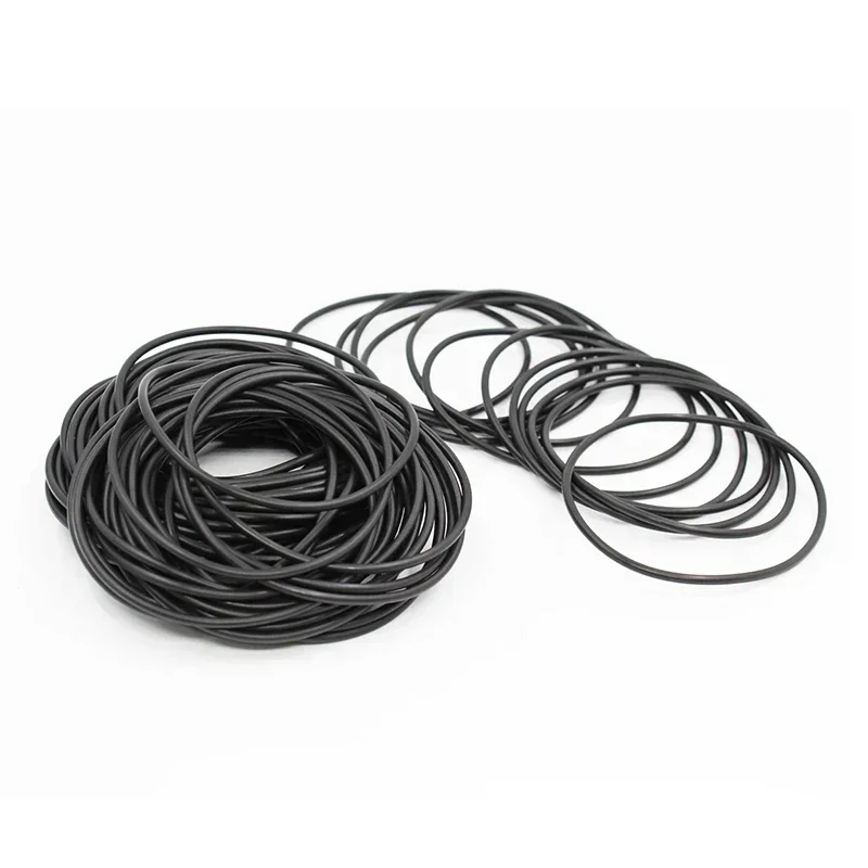 CS1.9mm preto NBR 70A borracha nitrílica O-ring juntas de vedação resistente ao desgaste junta O-ring espessura 1.9mm anel de borracha