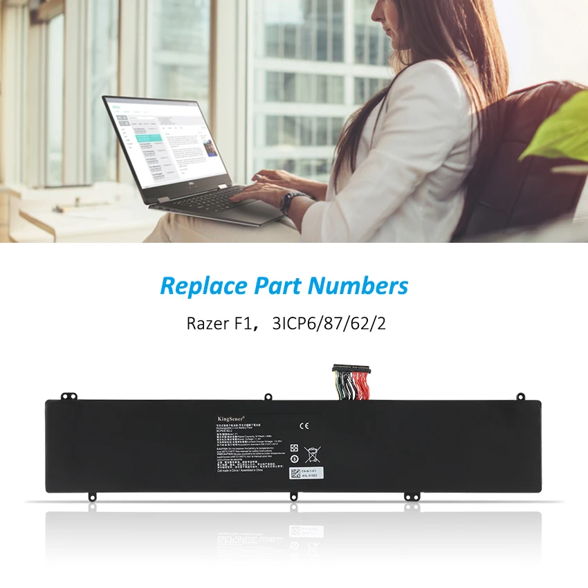 KingSener RZ09-0166 F1 Battery for Razer Blade Pro 17.3