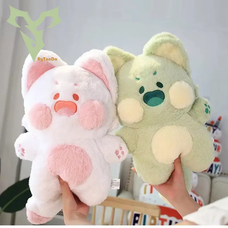 INS Dễ Thương Dudu Búp Bê Mèo Sang Trọng Đồ Chơi Đáng Lông Tơ Nhồi Bông Plushie Mềm Mèo Con Ghế Sofa Hoạt Hình Gối Quà Tặng Sinh Nhật Cho Trẻ Em bé Gái