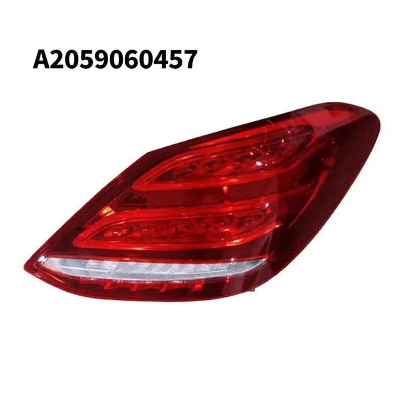 A2059060457 luz trasera derecha, señal de giro, luz de freno automática para mercedes-benz Clase C W205 2014-2017