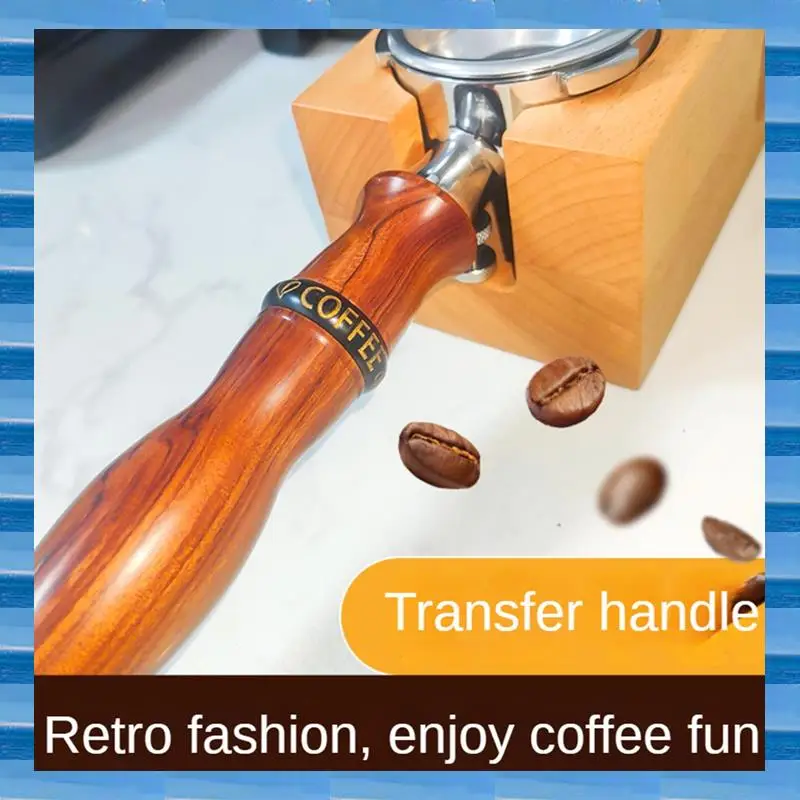 

Coffee Solid Wooden Handle M10, Rotating Handle Espresso Coffee Machine Tools Parts For Barista Home B