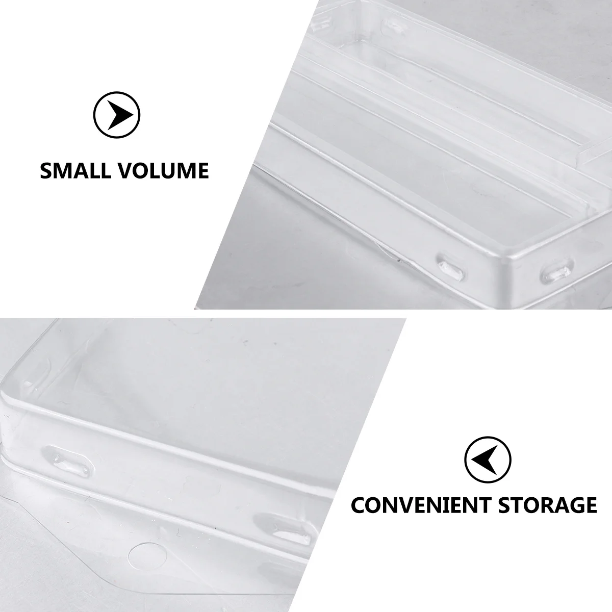 

20Pcs Transparent Plastic Watch Band Holder Storage Box Reusable Waterproof Watch Strap Case Small Portable Organizer for Travel