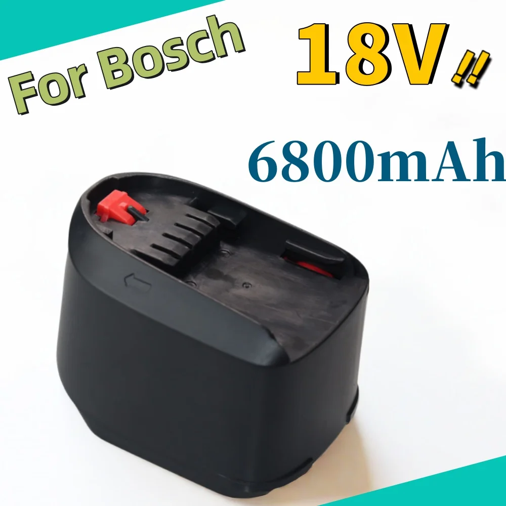 

Литий-ионный перезаряжаемый аккумулятор для Bosch, 18 в, 6800 мАч, PBA, PST, PSB, PSR, Bosch Home, Garden Tools (TypeC only), AL1810CV